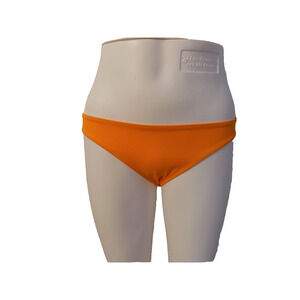 Girlfriend Collective orange hipster underwear panties size Medium NWT